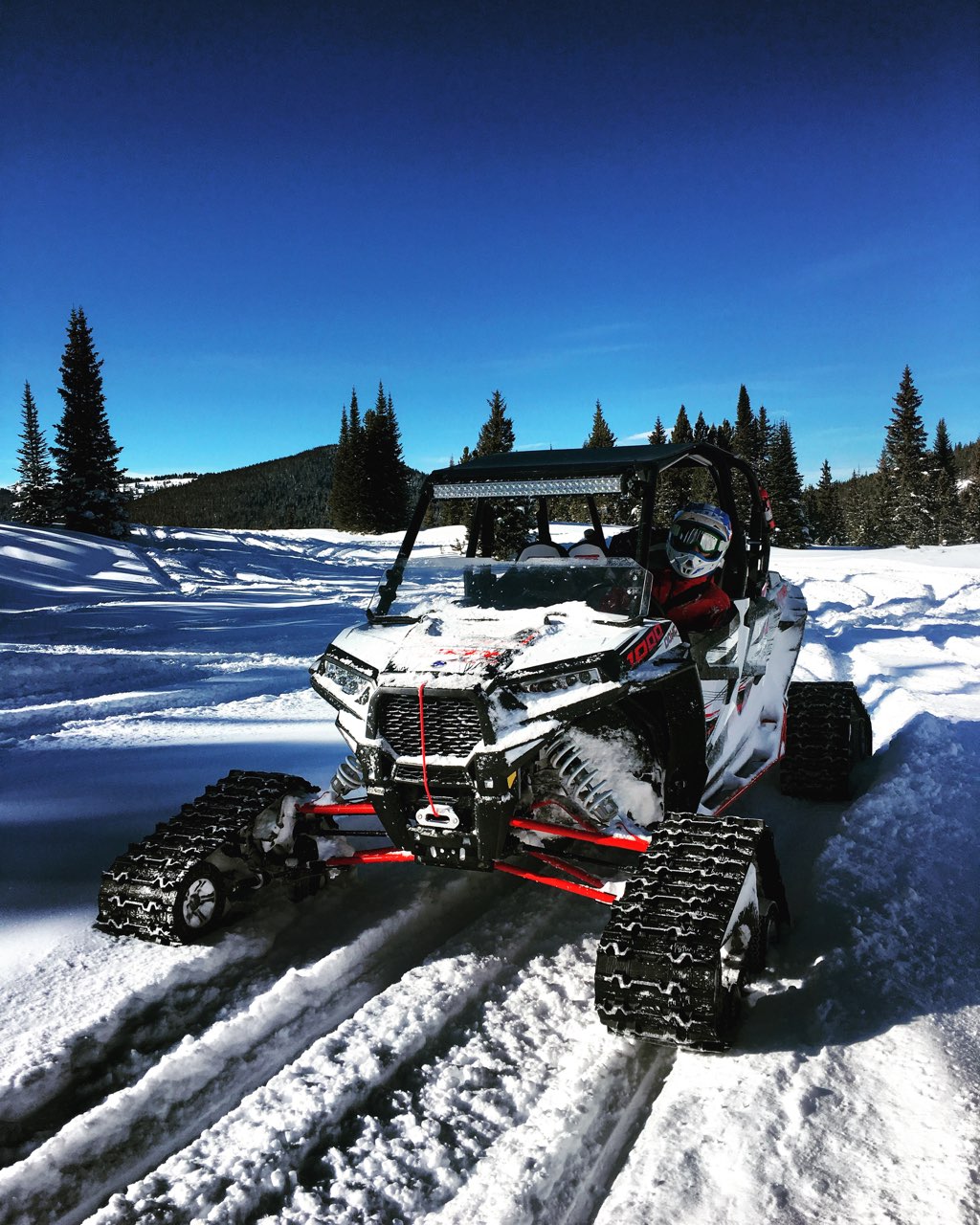 ATV rental in the snow